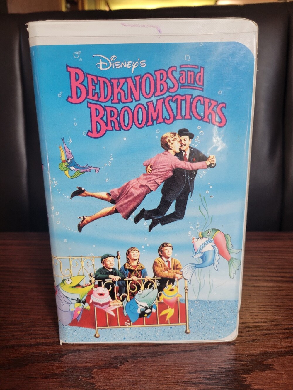 Vintage Disney Bedknobs & Broomsticks VHS Clamshell 1990s